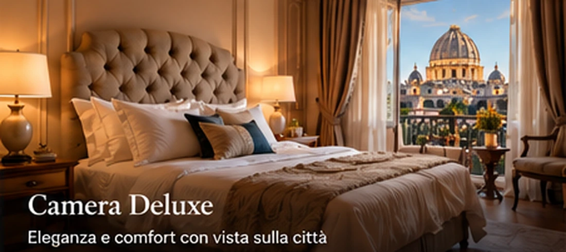 Camera Deluxe, immagine AI dimostrativa