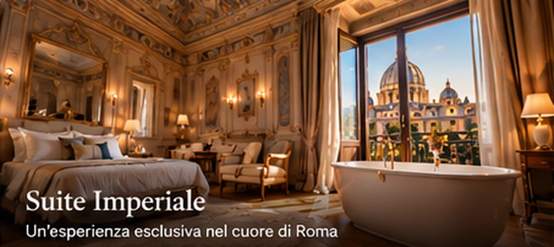Suite Imperiale, immagine AI dimostrativa
